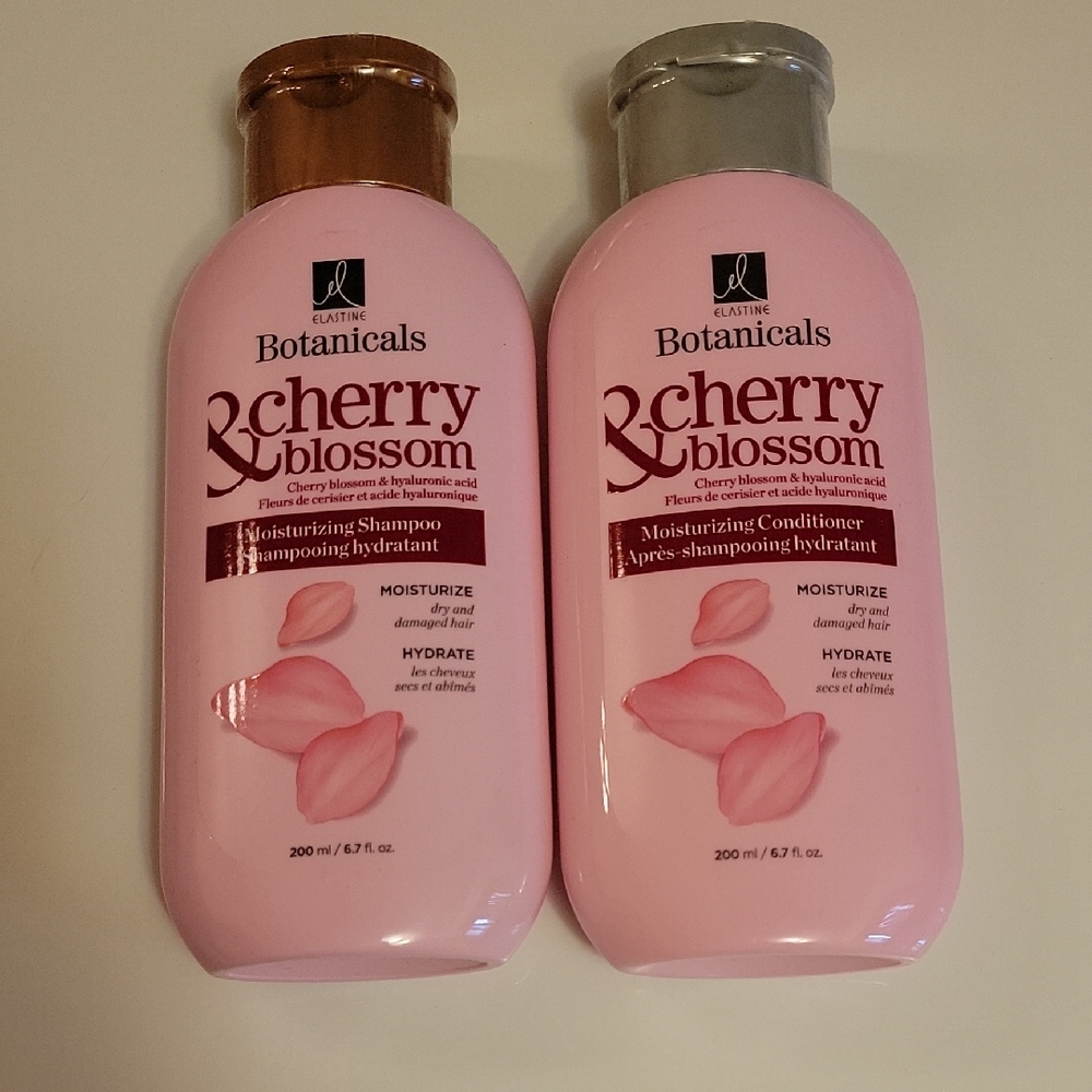 Avon Cherry Blossom Moisturizing Shampoo and Conditioner Set